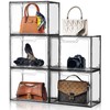 Purse Organizer for Closet,Clear Acrylic Display Case for Handbag Organizer,