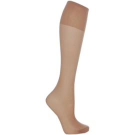 Cosyfeet Extra Roomy Softhold® Premium Knee Highs 20 Denier - Chiffon - One Size Fits All