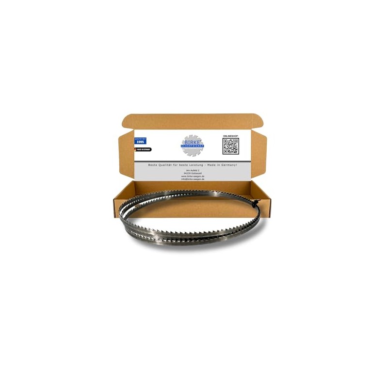 Band Saw Blades with Hardened Tooth Tips 1070-2500 mm Width