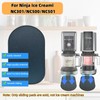 Sliding Pad for Ninja Creami Ice Cream Maker NC301/NC501/NC300,Smooth sliding