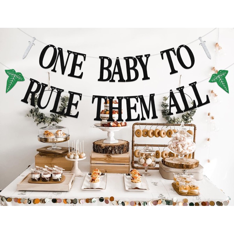 One Baby to Rule Them All Banner - Medieval Baby