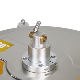 ECCPP 20 Inch Pressure Washer Surface Cleaner with 4 Wheels Stainless Steel for Household Cleaning 1/4" Quick Connector