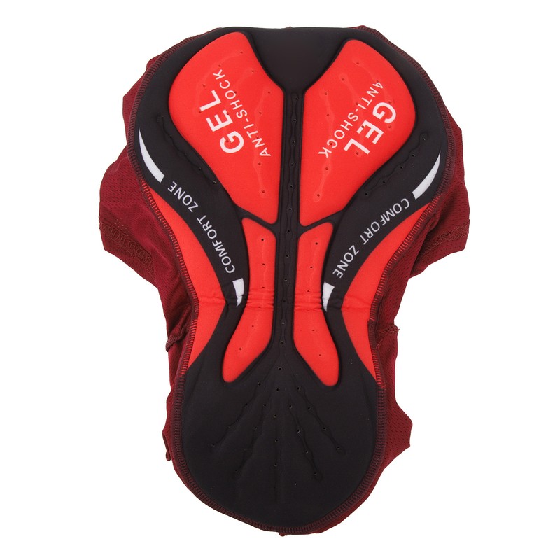 Padded Bike Shorts Breathable Quick Drying Elastic Silicone 3D Padding