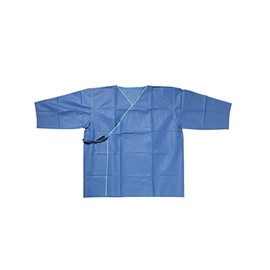Disposable Patient Gown&Pants, Non-Woven, Latex Free 10EA (Gown)