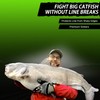 Catfish Sumo Flat No-Roll Lead Sinker Weights with Line-Protecting Inserts