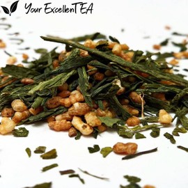 Your ExcellenTEA - Genmaicha 玄米茶 Brown Rice Sencha Green Loose Leaf Tea Japanese Style