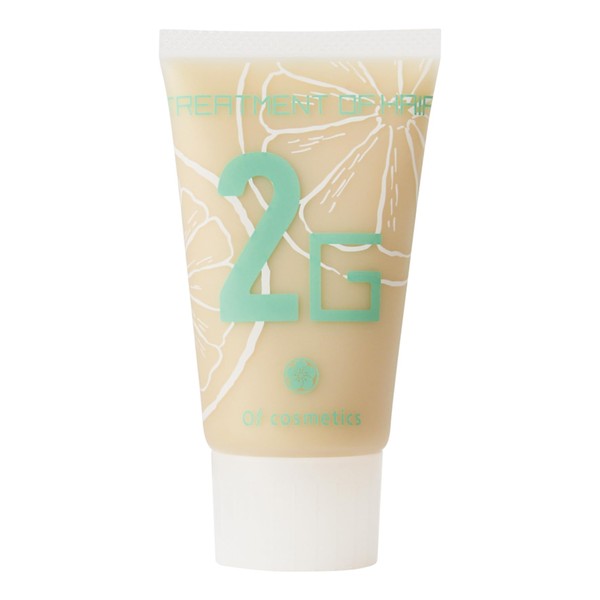 Of Cosmetics Treatment of Hair 2-G, Mini Size, 1.8 oz (50 g), Grapefruit Scent, Reduces Static Electricity, Moisturizes Hair