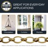 RCH Hardware CH-14-BRZ Brass Chandelier Chain, Bronze (1 Foot)