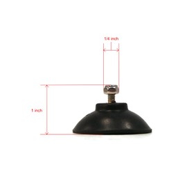 The ROP Shop | Reacher Rubber Cup Tips with Locknuts for Rotary G4 DOT 40" EZ Reacher Tool 2540