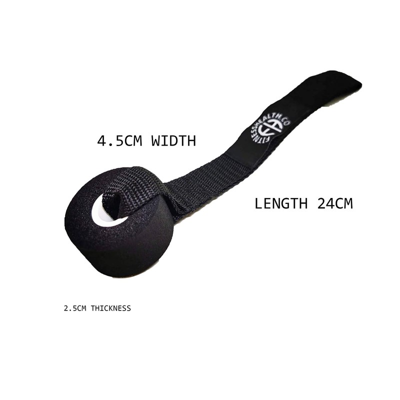 Fitness Health Advanced Resistance Band with Door Anchor - Supports
