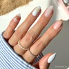 Glamnetic Siren's Cove Press On Nail Collection:_Into Blue