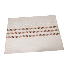 BIUDECO Holiday Party Tablecloth Rectangular Winter Decor Christmas Dinner Table Cover Washable Polyester Elegant