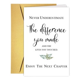 Qamza Goodbye Card New Job Cards For Coworkers Retirement Card Leaving Gifts For Women Men Farewell Card For Friends Going Away Cards For Boss Leaving Job Goodbye Gifts Retirement Party Decorations