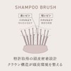 AKNIR Rika Shampoo Brush Hair Brush Rose x Sandalwood Gift
