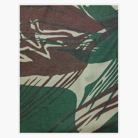 HOF Trading Vintage Rhodesian Army Brushstroke Camouflage Vinyl Sticker Waterproof Decal Laptop Wall Window Bumper Sticker 5"