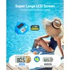 FirstE 2026 Newly Wireless Pool Thermometer Solar Powered | Extra-Large