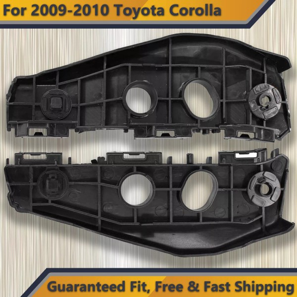 Unbranded Front Bumper Retainer Bracket Set Replacement for 2009 2010