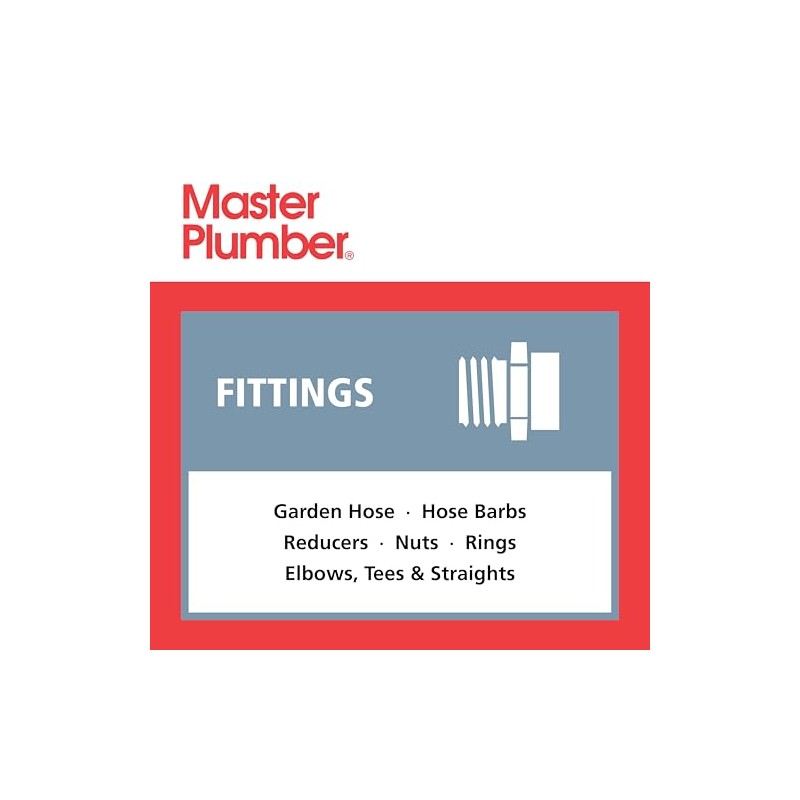 Master Plumber 327WPX, Dishwasher Elbow, 3/8-Inch OD Compression x 3/4-Inch