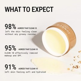 JUNOCO Clean 10 Cleansing Balm Minimal Ingredient Makeup Remover 85g