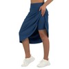 beroy Women 28" Long Skorts for Woman with 2 Pockets