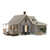 Built-N-Ready Old Homestead House HO Woodland Scenics