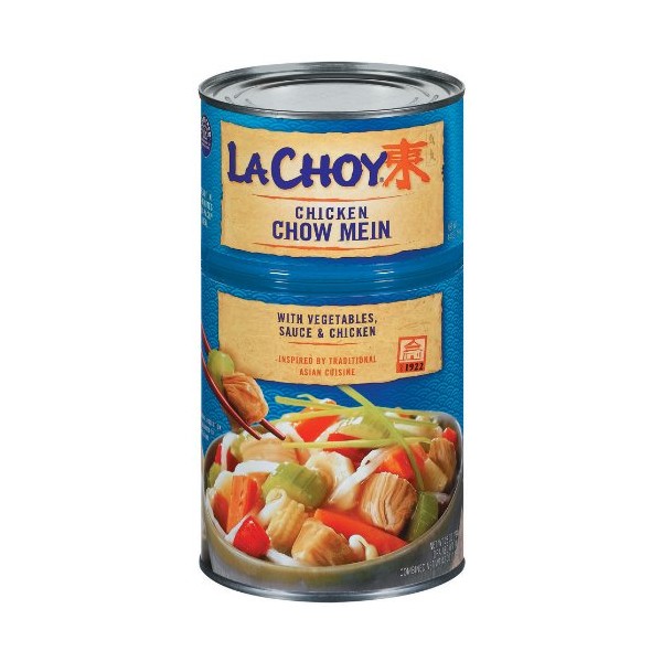 La Choy, Chicken Chow Mein with Vegetables, 42oz Can (Pack of 3)