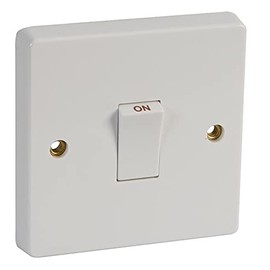 20 A DP Schalter weiß | Schalter/Steckdosensteckdosen Schalterprogramme elektrisch, 1 x Menge – 4015