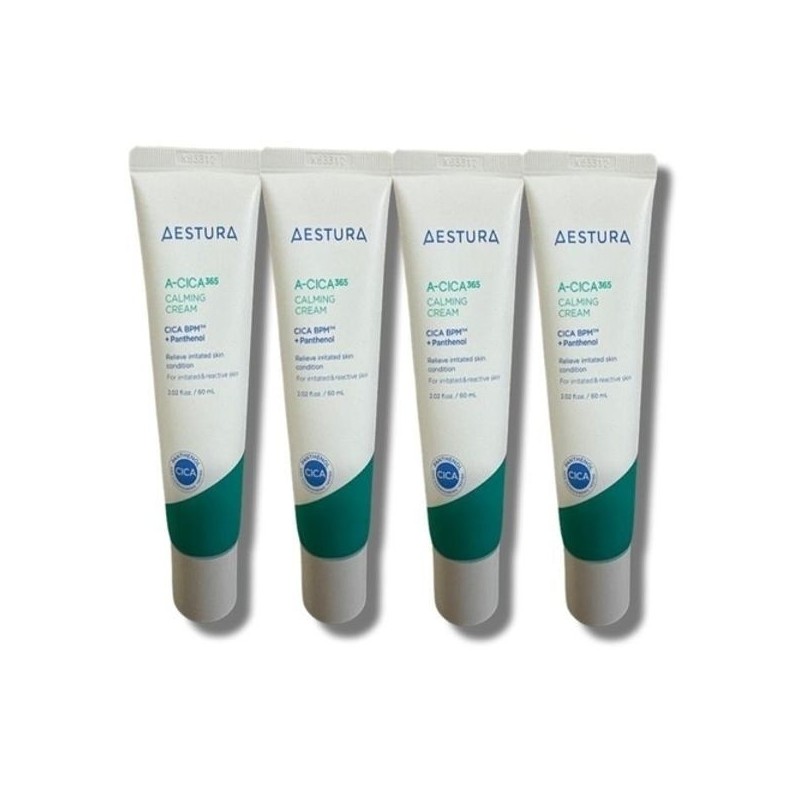 estra [Beauty Nara] Aestura Aseeca365 Moisture Calming Cream 60ml 4