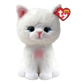 Ty Beanie Boo Amelia The White Cat - 6"