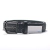 BEEL Men's Consecutive Pinhole Camouflage Pattern Belt, Synthetic Leather, Casual,