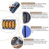 3 PCS Silicone Hamburger Bun Pan and Baguette Pan Set,