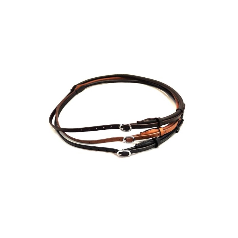 Leather Neck Ring Neck Strap Round for Horses Adjustable Colour