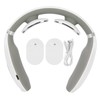 Smart Neck Massager Intelligent Electric Pulse Vertebra Cervical Massager RelaxerWhite
