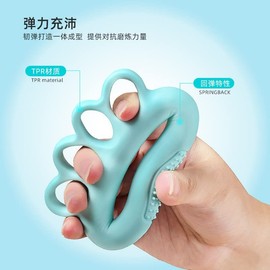 Hand Trainer Finger Trainer Forearm Trainer Grip Strength Hand Finger Hand Strength Trainer Training Expander Gripper, Pack of 3