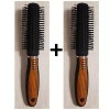 sp_무늬목 헤어롤빗 2개 헤어브러쉬 에어브러쉬 Stripe Pattern Hair Roll Comb