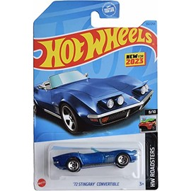 Hot Wheels '72 Stingray Convertible, HW Roadsters 8/10 [Blue] 132/250