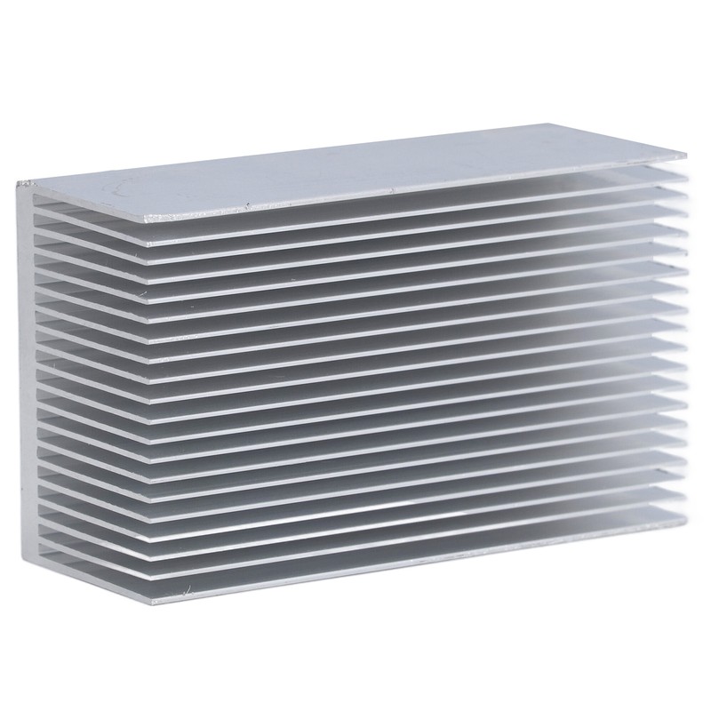 2Pcs Aluminum Electronic Radiators Fast Heat Dissipation Anti Oxidation Practicable