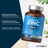 Zinc Tablets 100mg | High Strength Chelated Zinc Supplements |