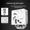 Thermalright Assassin X 120R Digital White CPU Air Cooler, 2000RPM