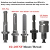 1.5-13mm Keyless Hand Drill Chuck 1/2-20UNF with SDS Plus Adapter,