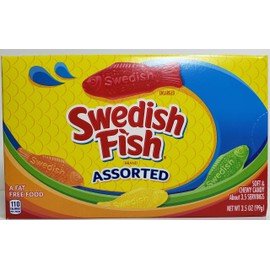 Swedish Fish Assorted Theater Box - 99 g / 3.5 oz