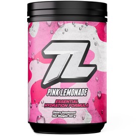 Treigning Lab Hydration Electrolyte Powder, Sugar‑Free, Sam Calavitta “Coach Cal” Approved Drink Mix with 6 Key Electrolytes, USA Made, Keto Friendly, Vegan, Non-GMO, Pink Lemonade, 30‑Servings