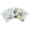 White Gold Tarot Deck with Guidebook – Luxury 78-Card Set