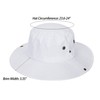 Foldable-Bucket-Hats with String Wide-Brim Hiking-Fishing UV Sun Protection Floppy Sun