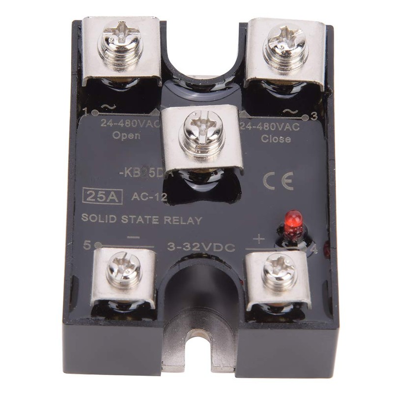 LJCM DC Solid State Relay - 3-32V DC Input, 24-480V