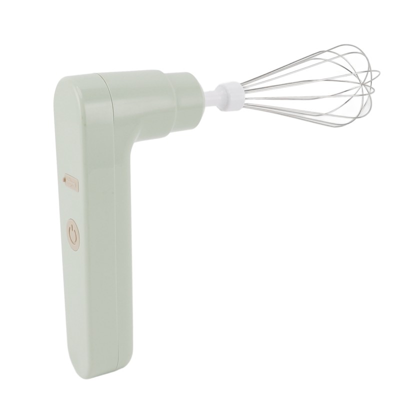 Electric Egg Beater 800mah Rechargeable Cordless Hand Blender Efficient Handheld