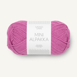 SANDNES GARN Mini Alpaca Wool – Colour: Magenta (4628) – 50 g/Approx. 150 m