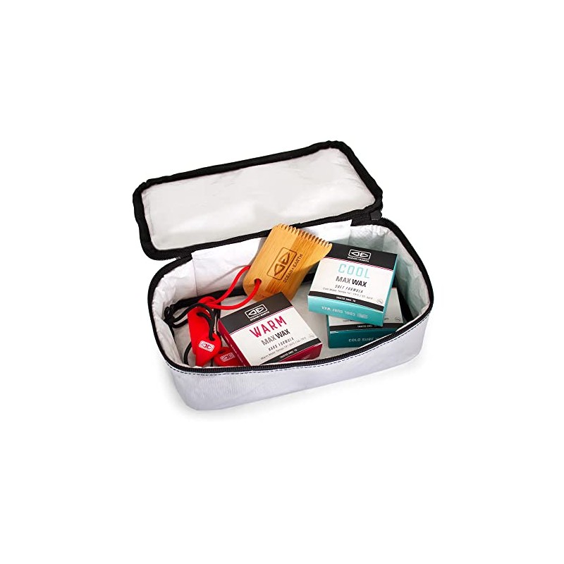 Ocean and Earth Surfboard Wax Fridge Bag - Silver -
