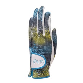Glove It G4051L Guantes de Cuero Cabretta Suave, protección contra Espectro UV para Mujer, Laguna, Large