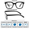 ZXYOO 3 Pack Oprah Style Reading Glasses for Women Blue